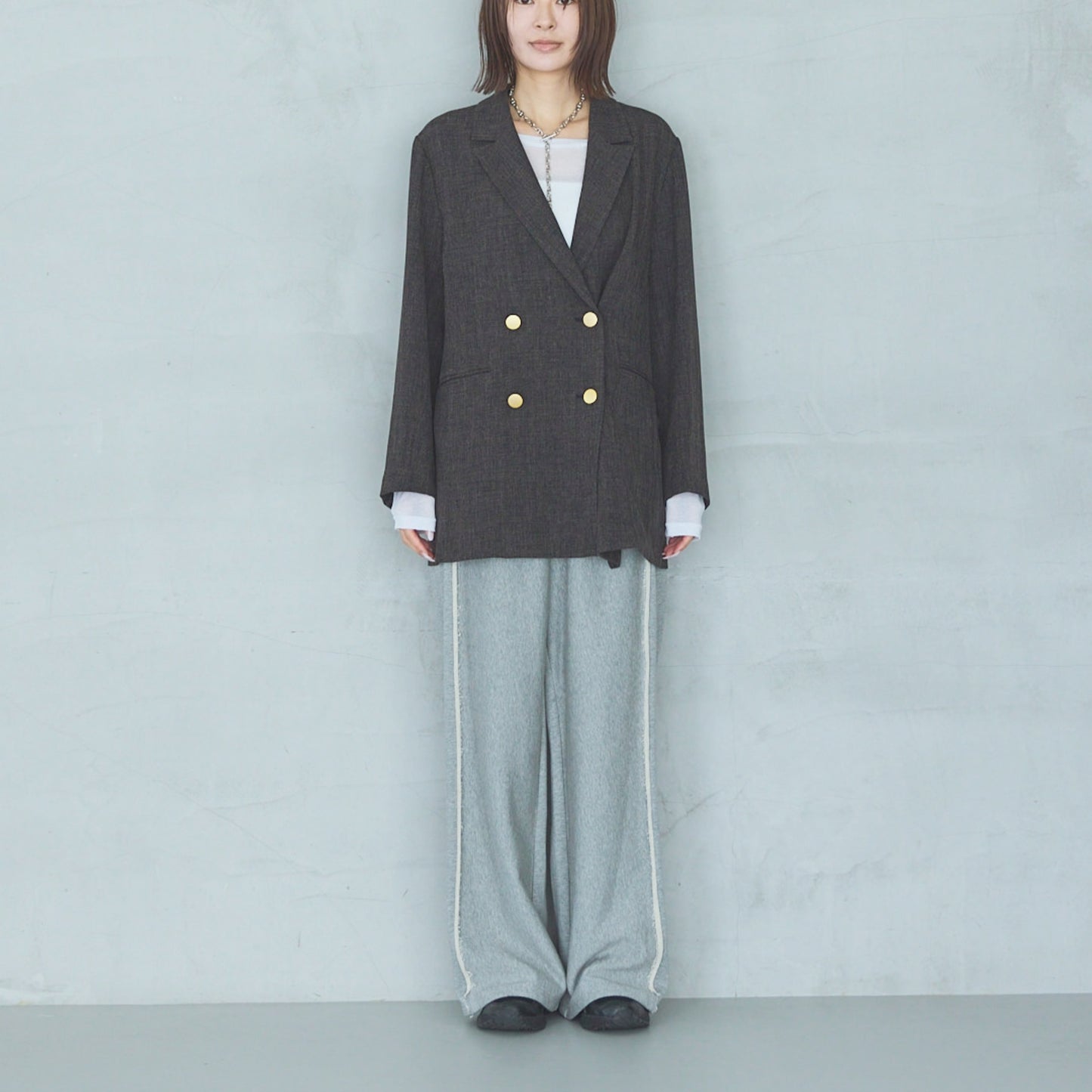 Cut-Off Jersey Pants UNISEX