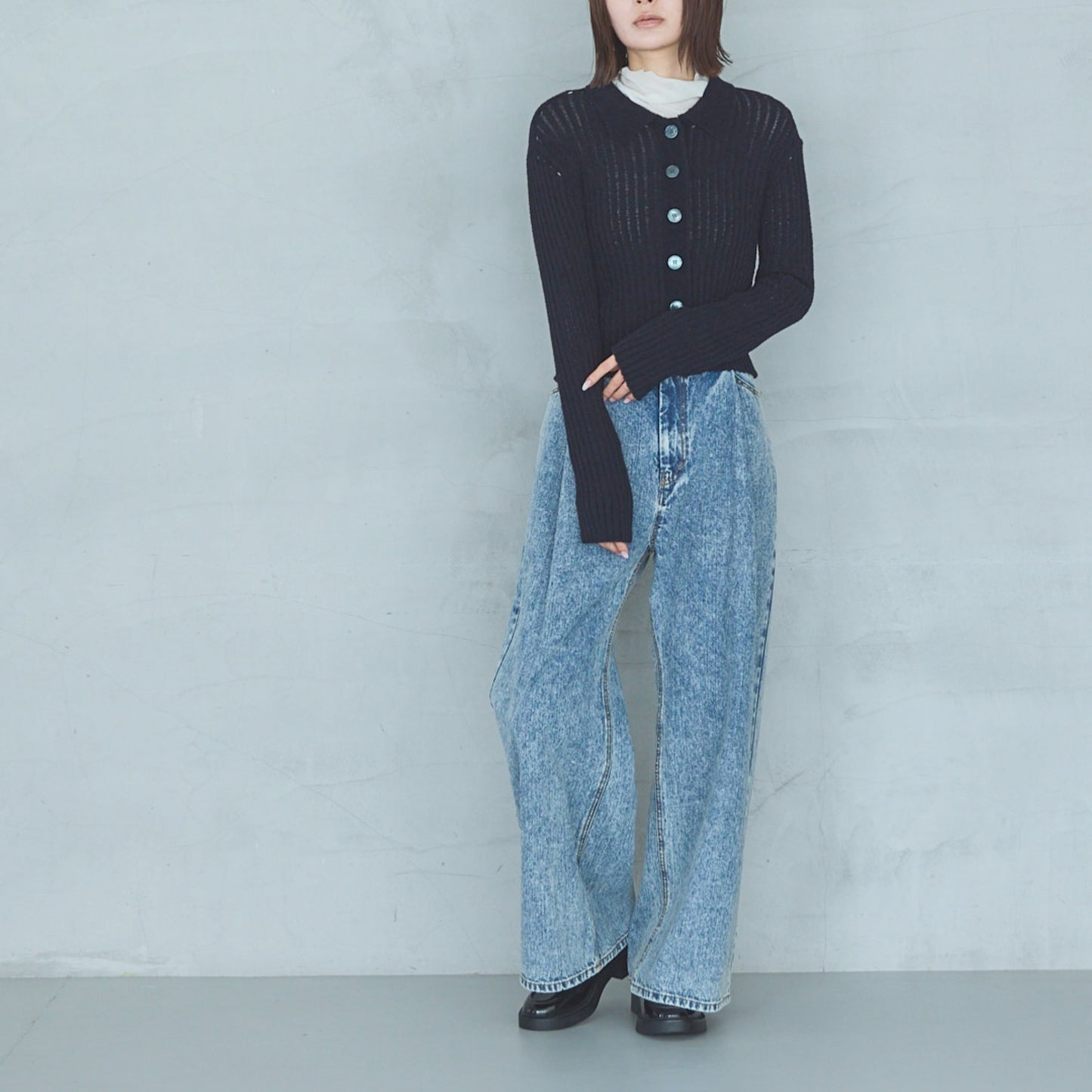 KAIHARA 10oz Denim Wide Pants