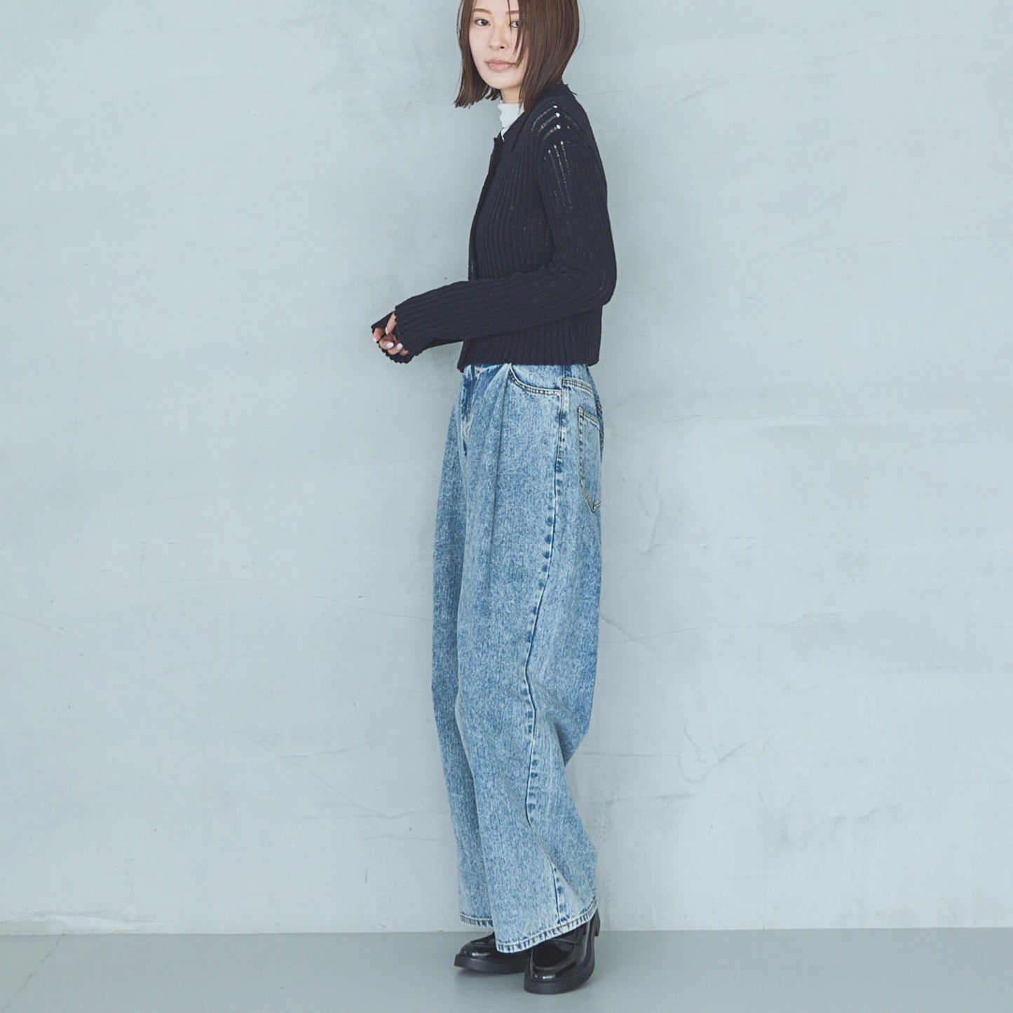 KAIHARA 10oz Denim Wide Pants
