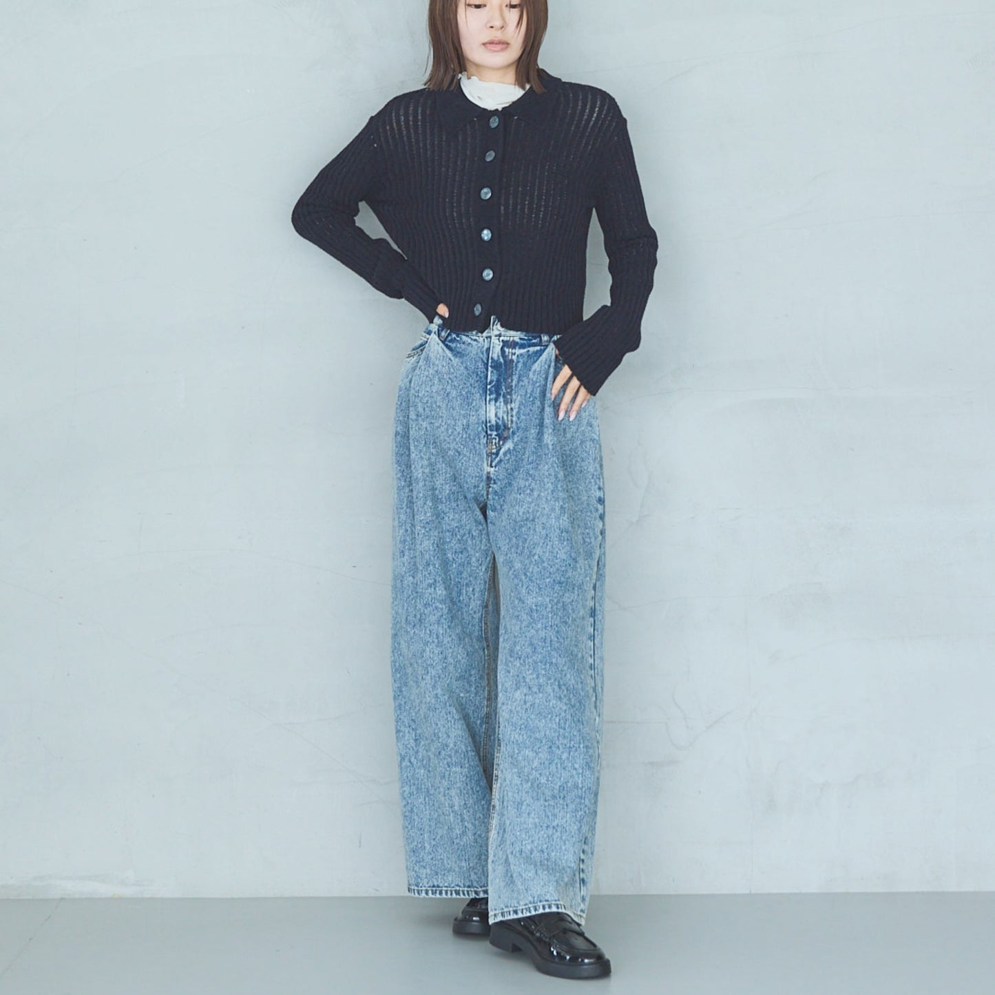 KAIHARA 10oz Denim Wide Pants