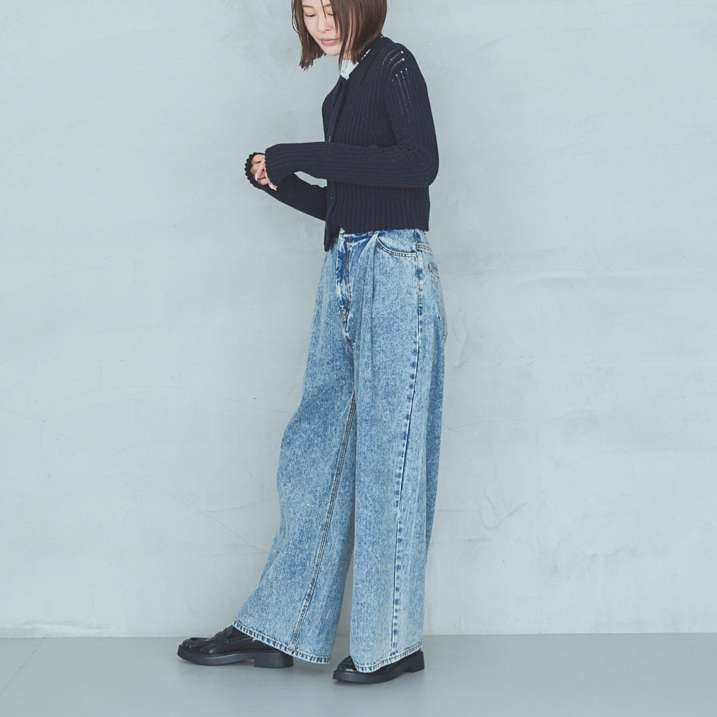 KAIHARA 10oz Denim Wide Pants