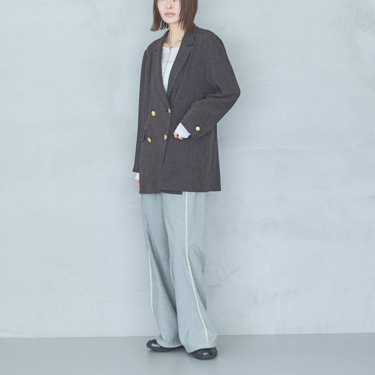 Cut-Off Jersey Pants UNISEX