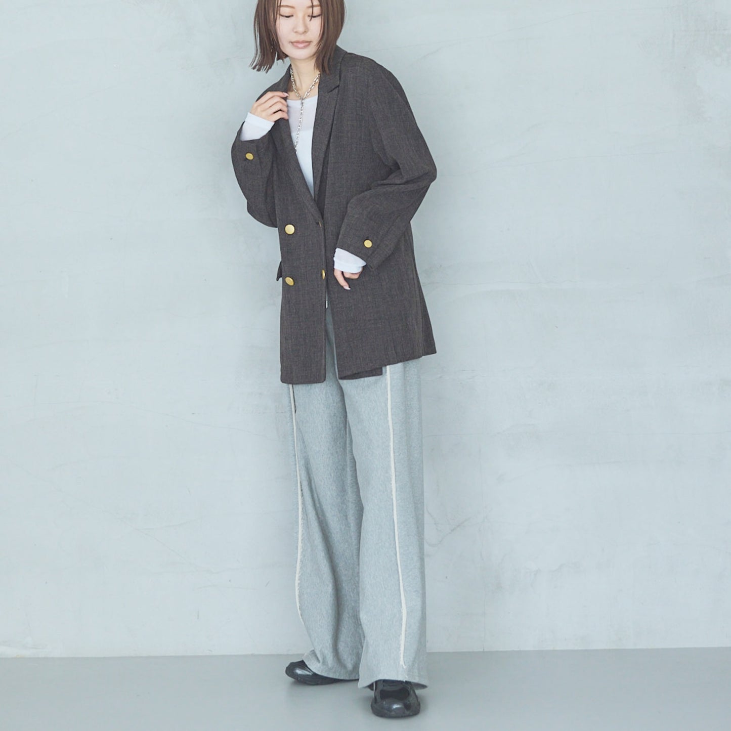 Cut-Off Jersey Pants UNISEX