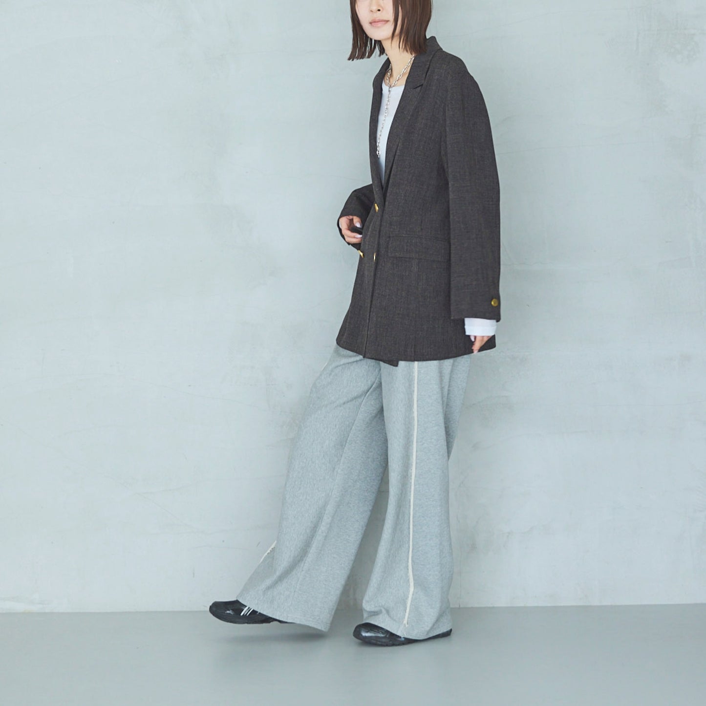 Cut-Off Jersey Pants UNISEX