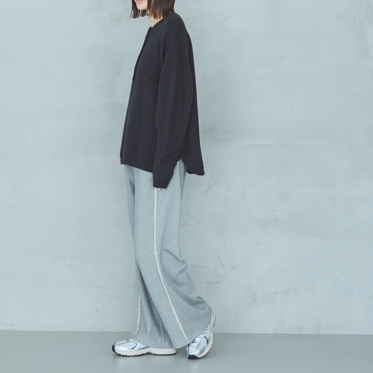 Henley Neck Pullover FOX VELVET