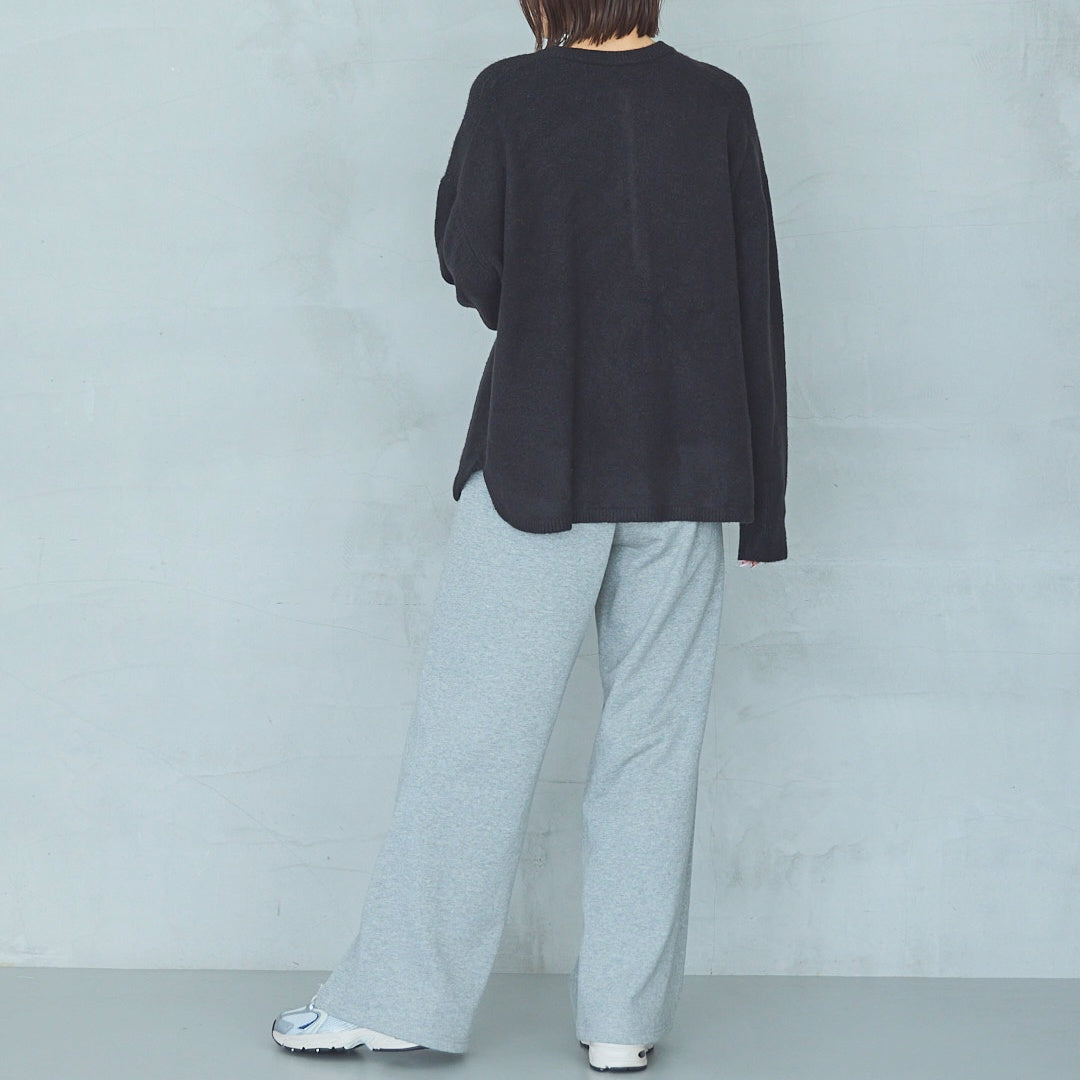 Henley Neck Pullover FOX VELVET