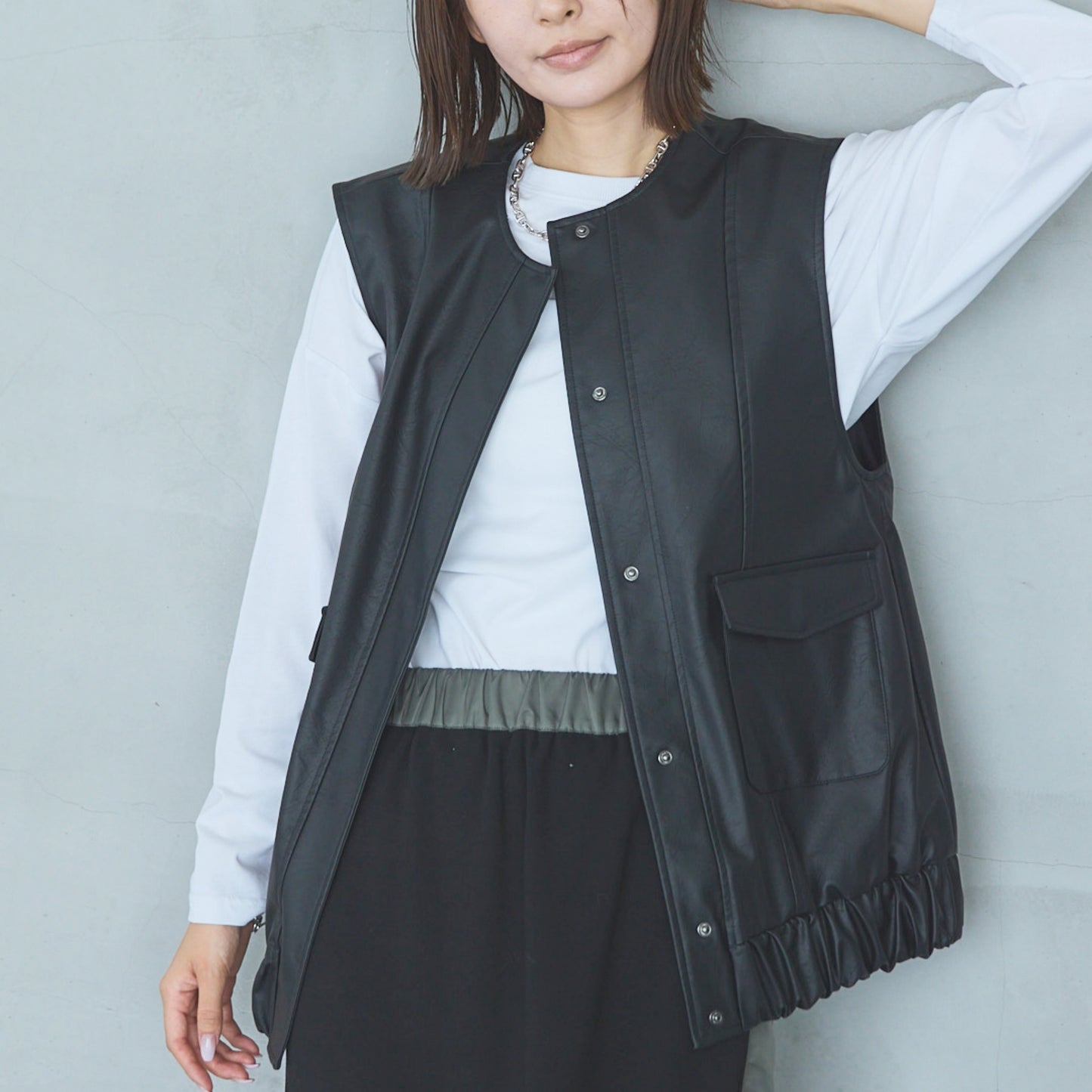 Vintage Leather Vest