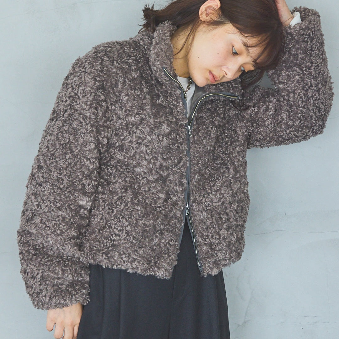 Short Faux Fur Jacket