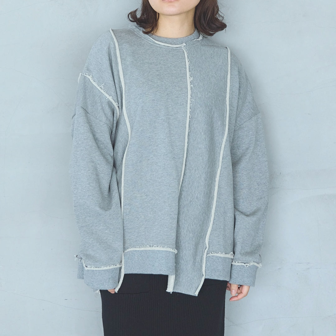 Cut-Off Jersey Pullover UNISEX