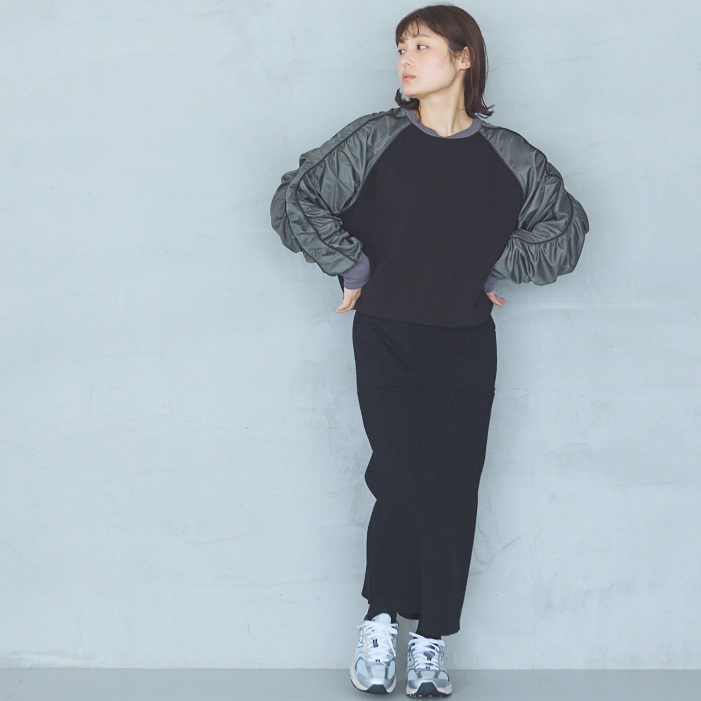 Bomber Heat Taffeta Skirt