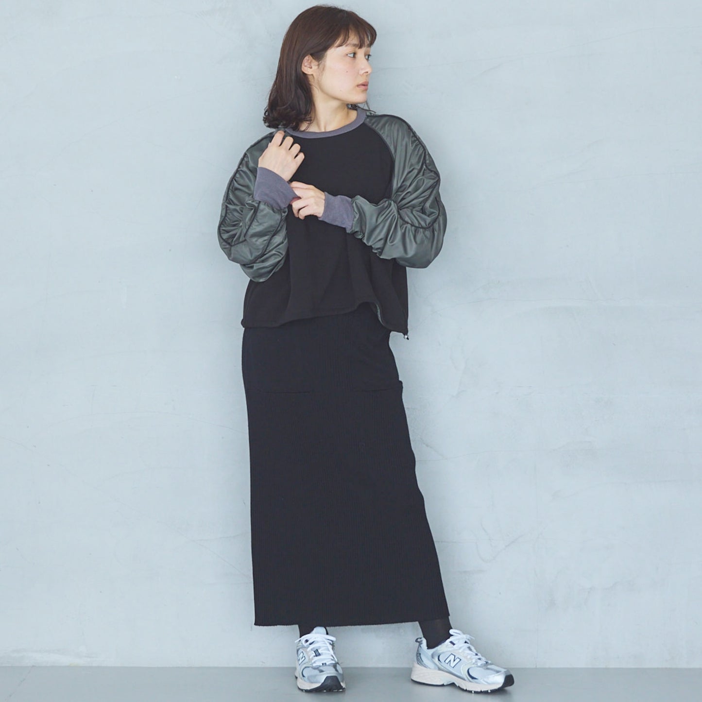 Bomber Heat Taffeta Skirt