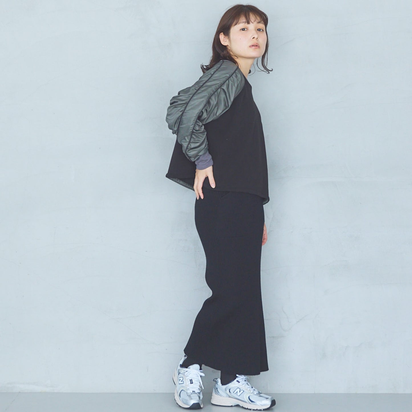 Bomber Heat Taffeta Skirt