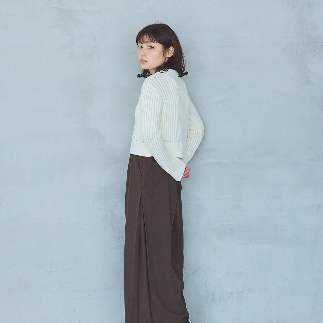 Feather Yarn Sheer Pullover