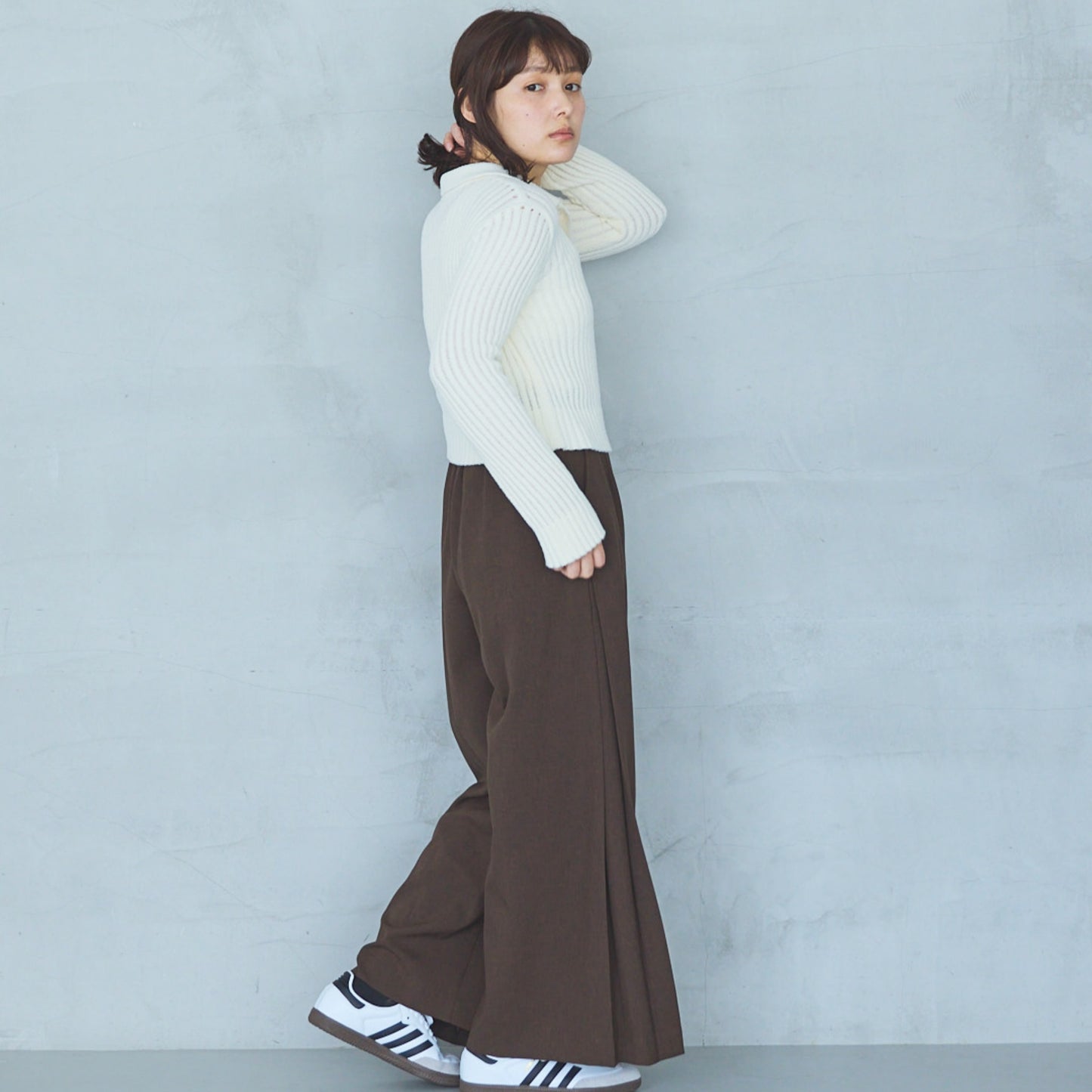 Feather Yarn Sheer Pullover