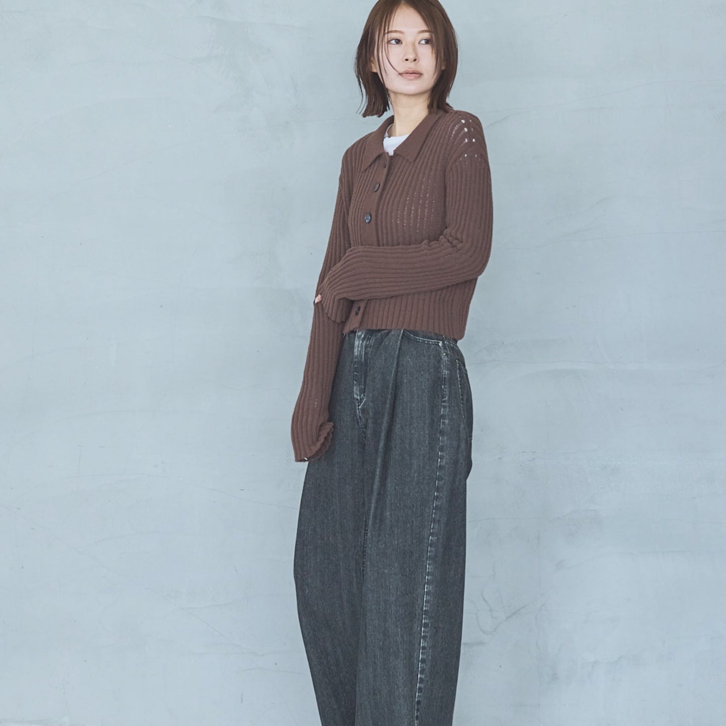 KAIHARA 10oz Denim Wide Pants