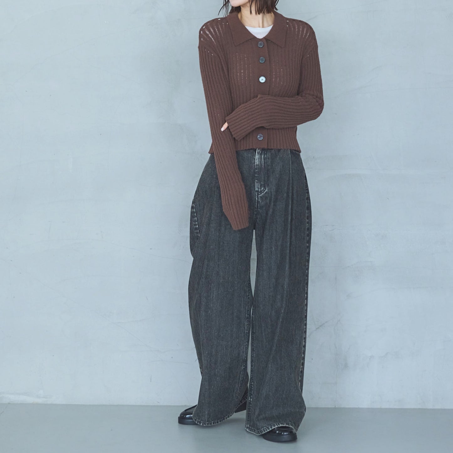 KAIHARA 10oz Denim Wide Pants