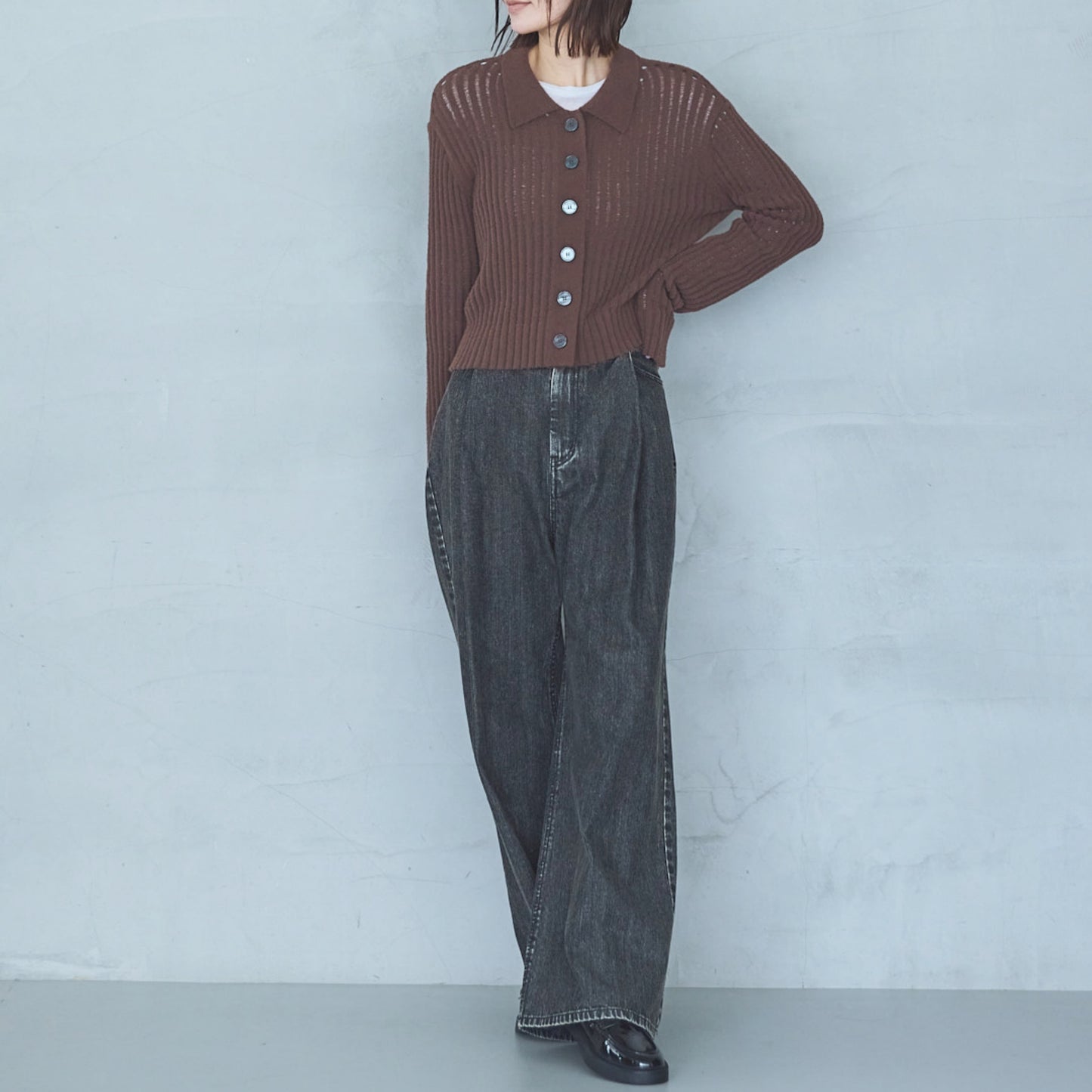 KAIHARA 10oz Denim Wide Pants