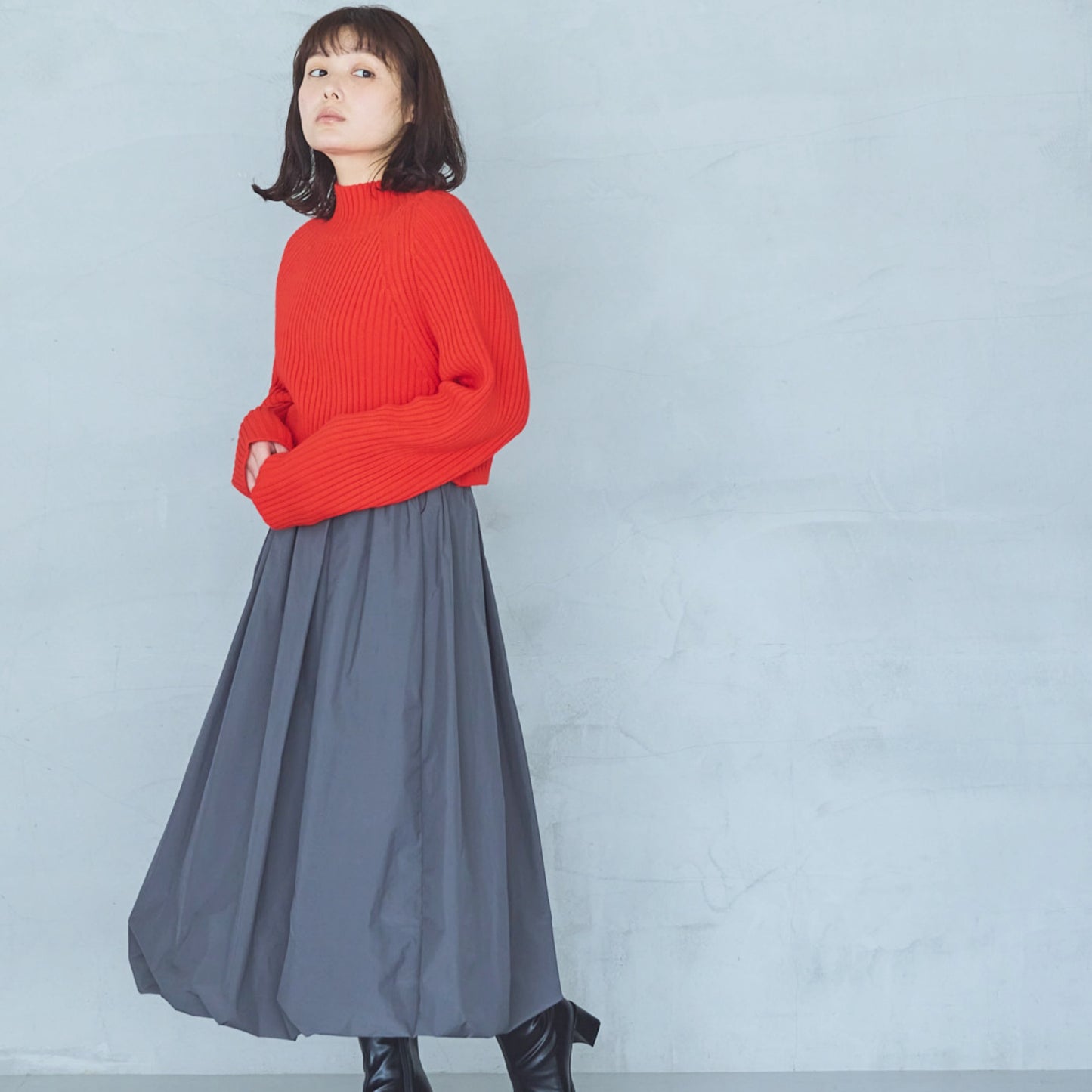 Balloon-style skirt (2025AW)