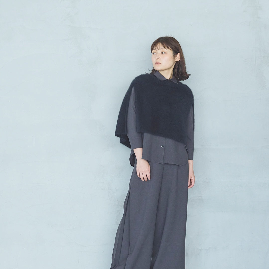 Washed Twill Blouse