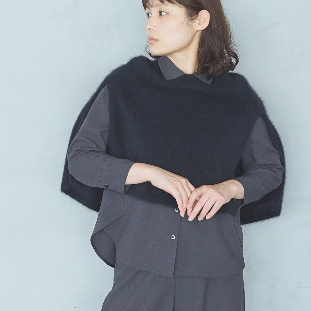Washed Twill Blouse