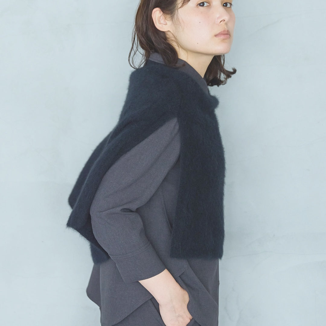 Washed Twill Blouse