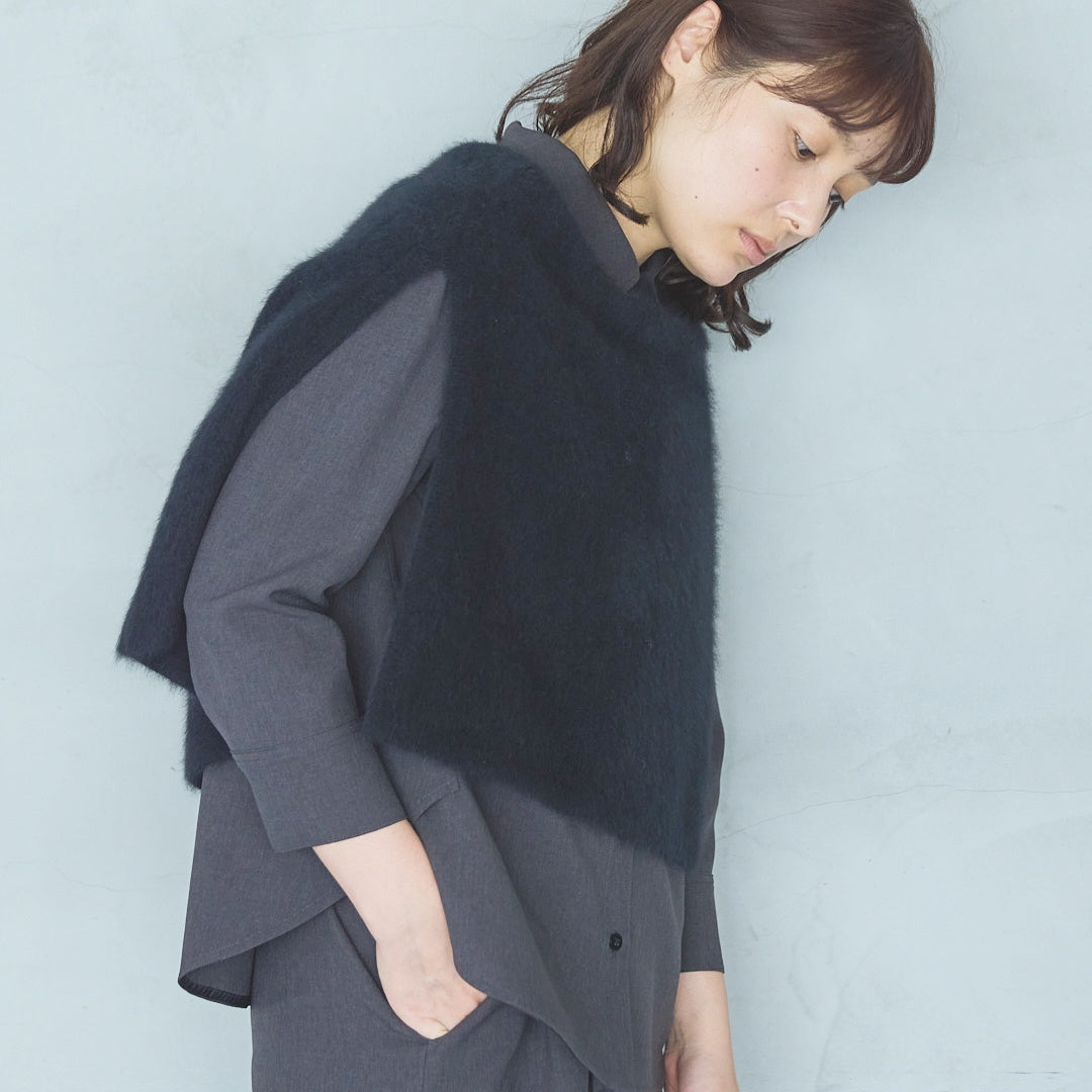 Washed Twill Blouse