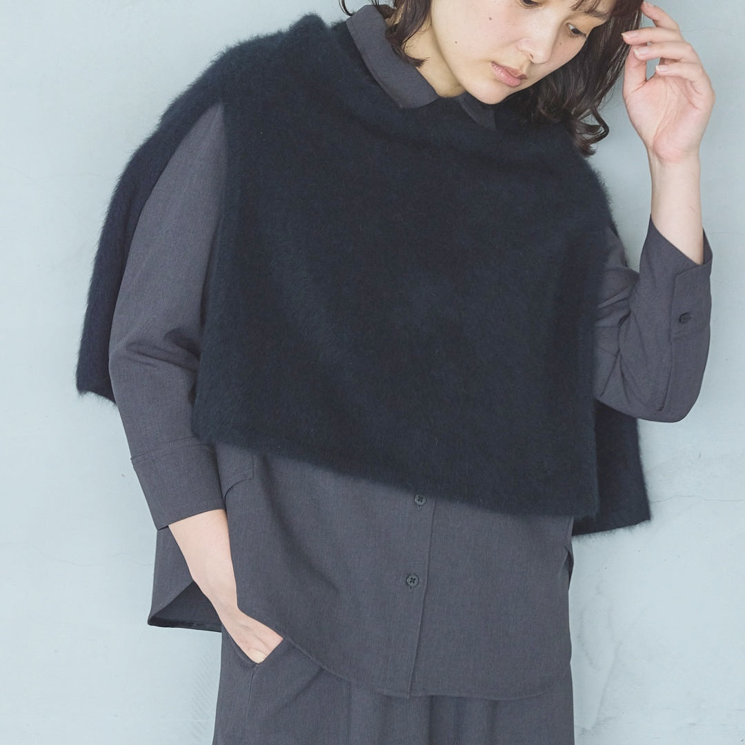 Washed Twill Blouse