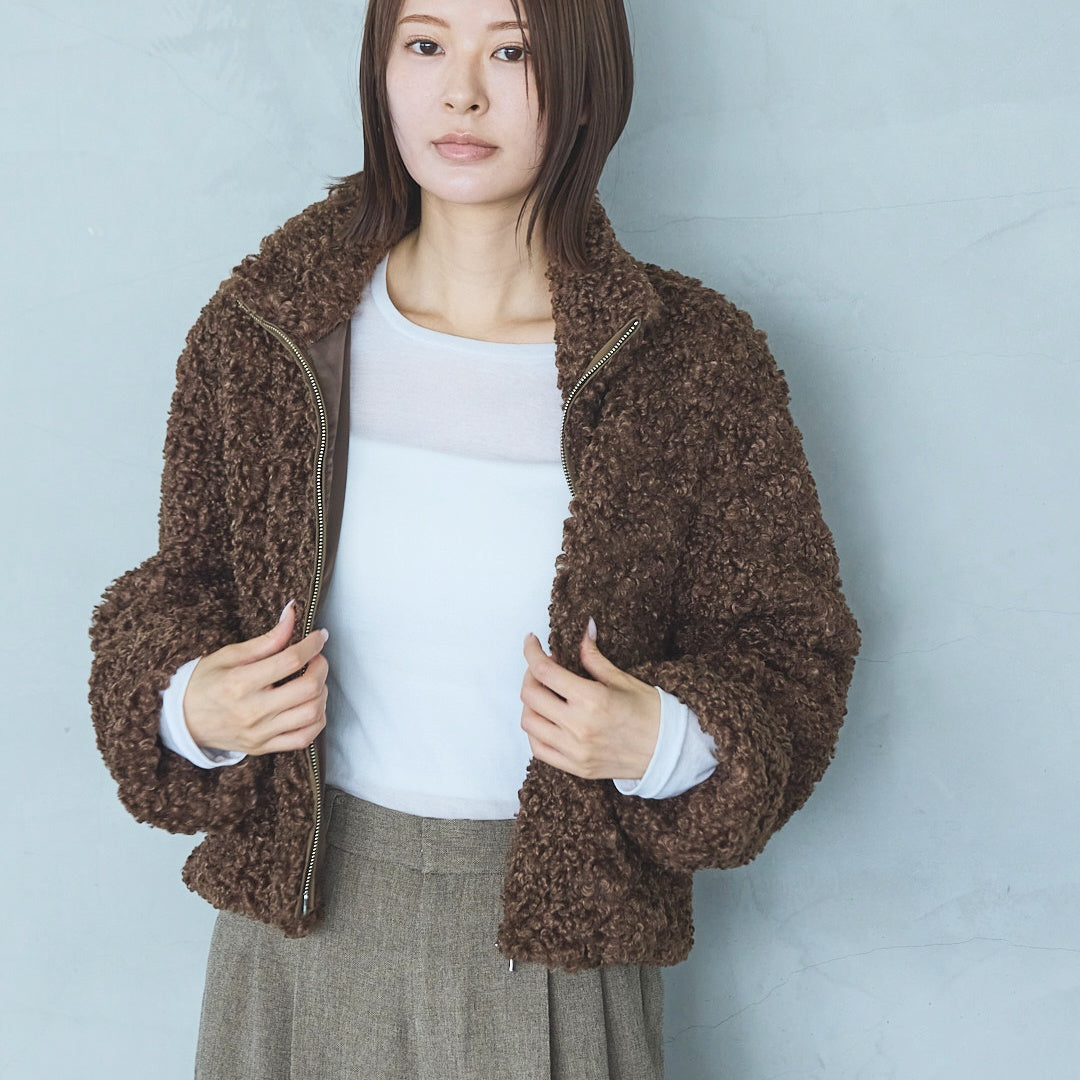 Kanade Circular Rib Knit Pullover