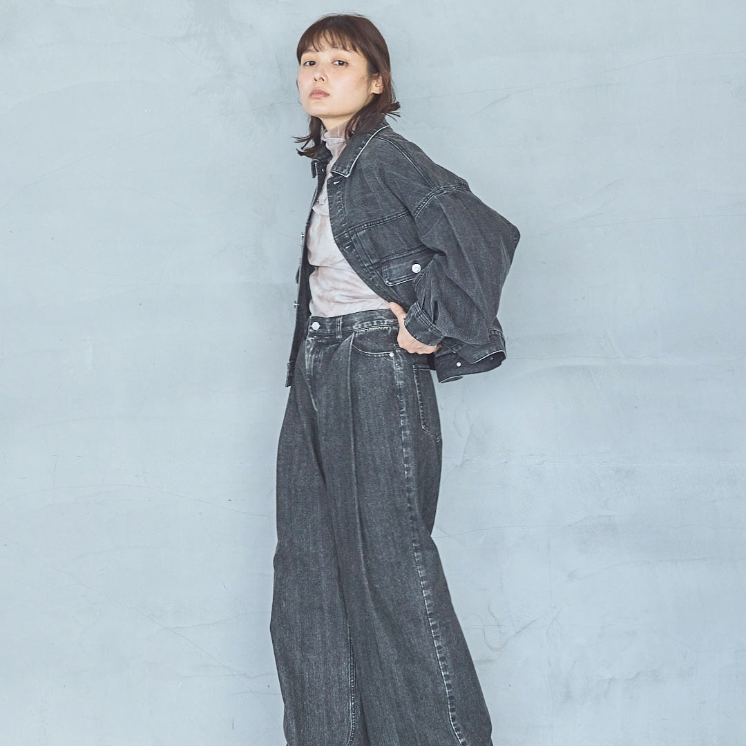 KAIHARA 10oz Denim Wide Pants