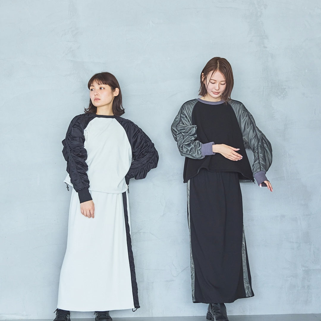 Bomber Heat Taffeta Skirt