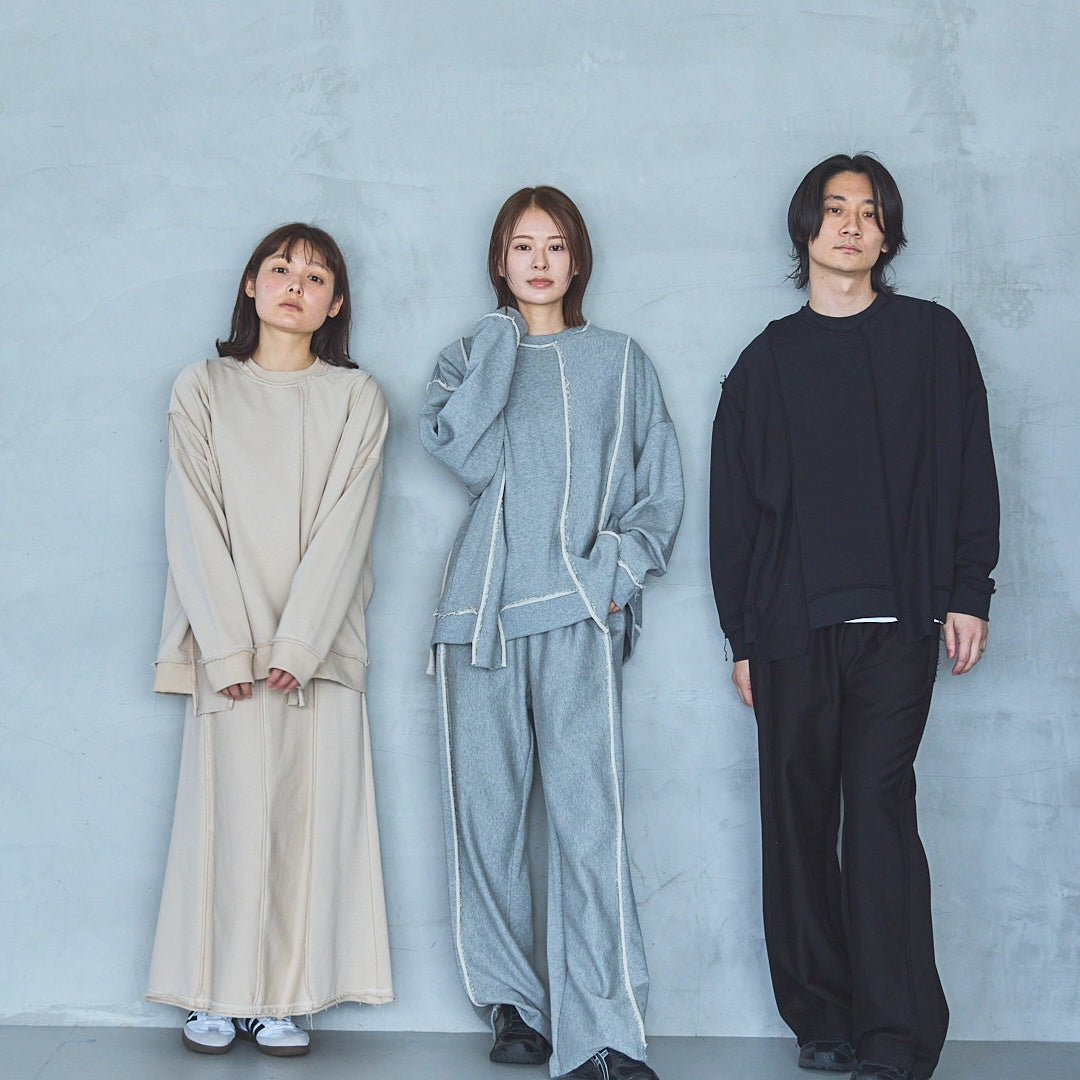 Cut-Off Jersey Pants UNISEX