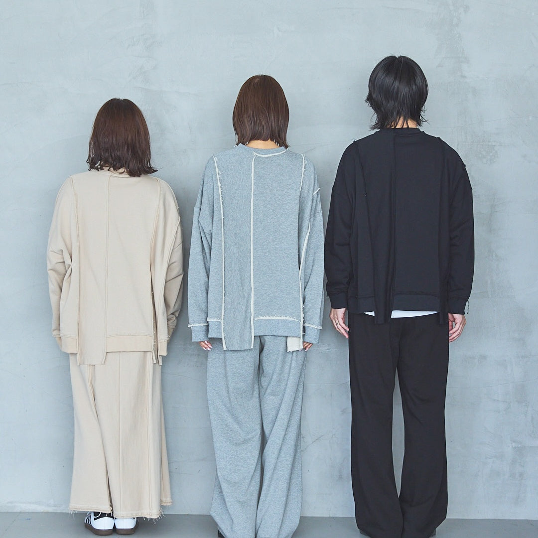 Cut-Off Jersey Pants UNISEX