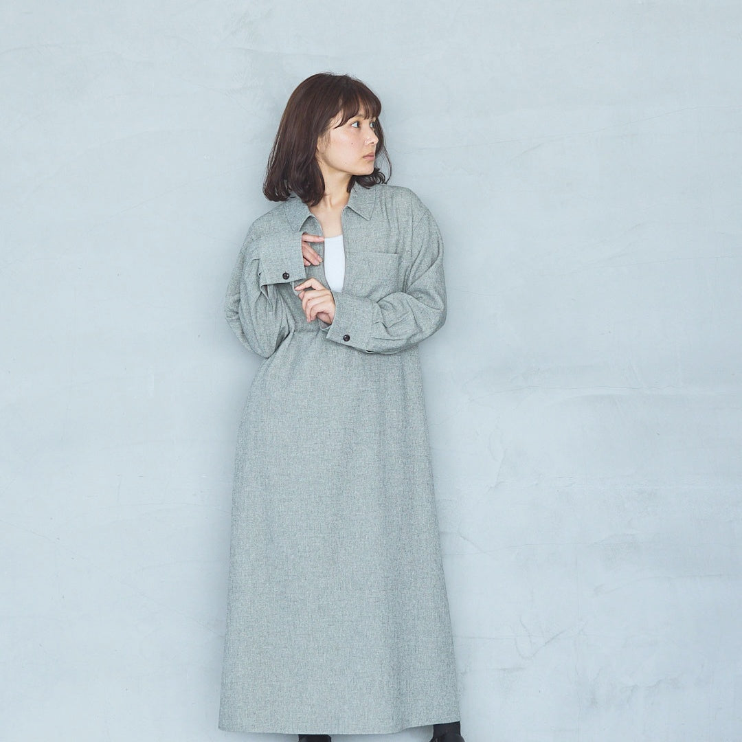 Polyester Stretch Shirt Onepiece