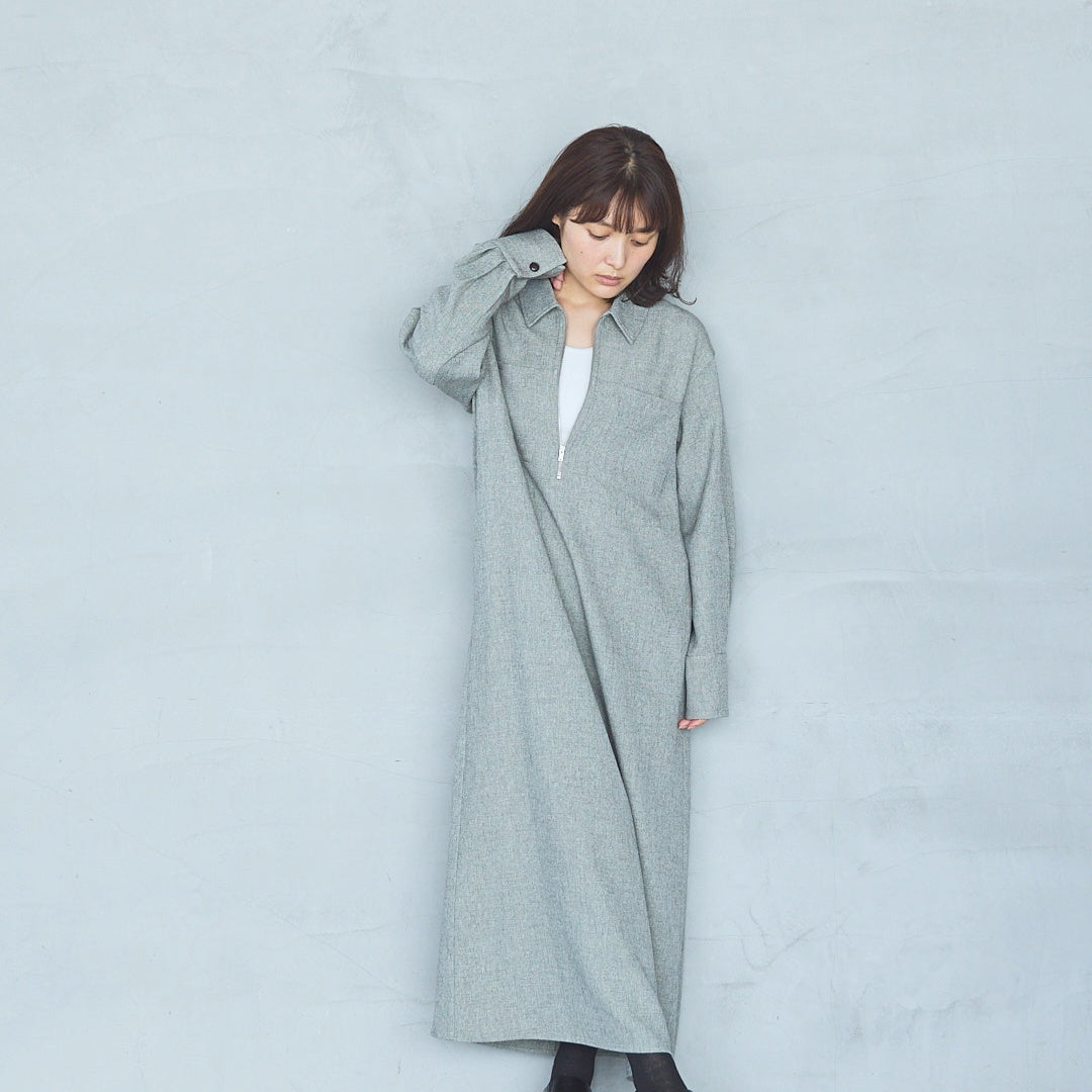 Polyester Stretch Shirt Onepiece