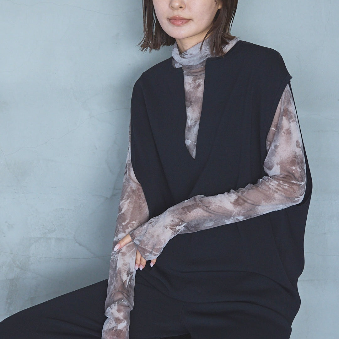14-Gauge Rib Knit Flared Pants