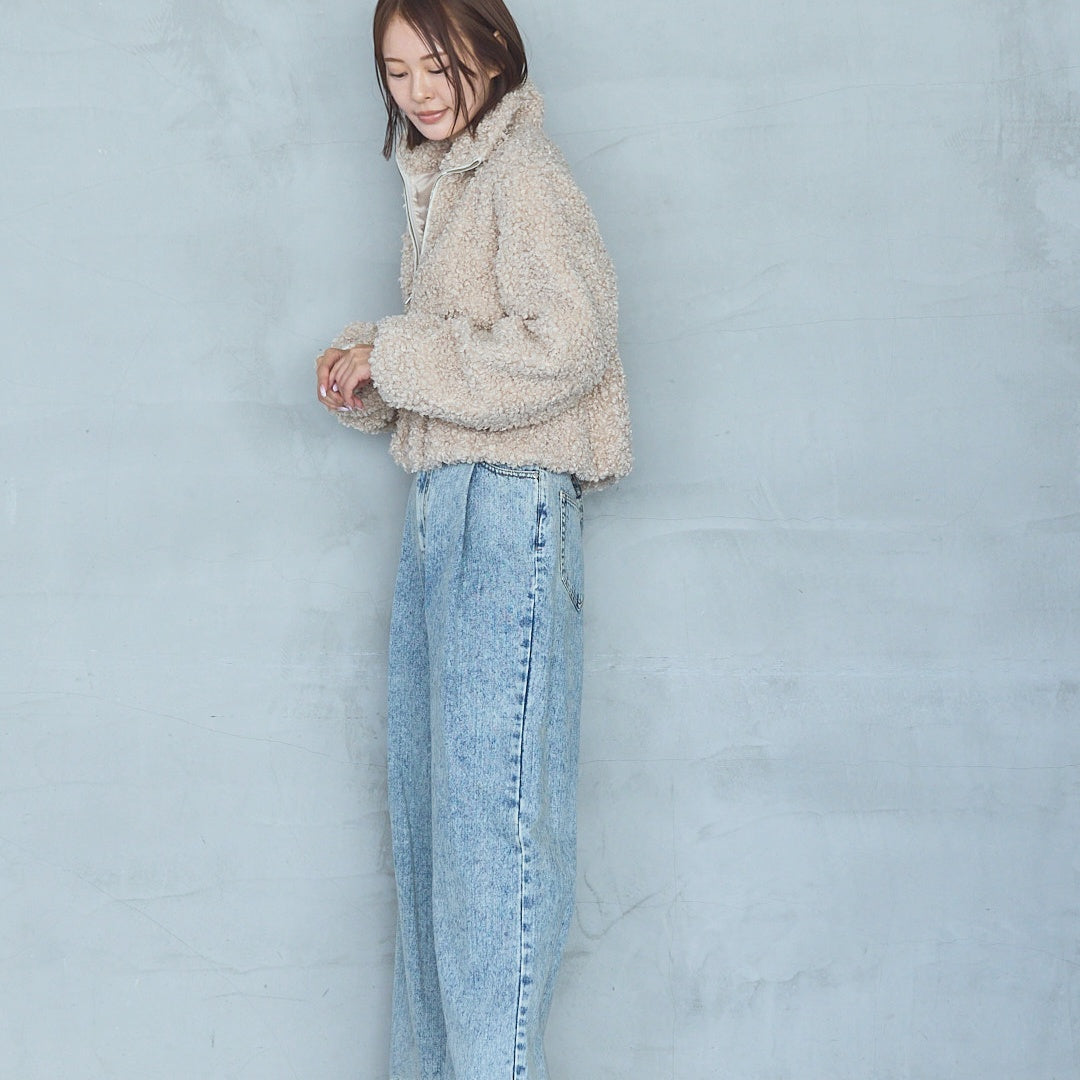 KAIHARA 10oz Denim Wide Pants
