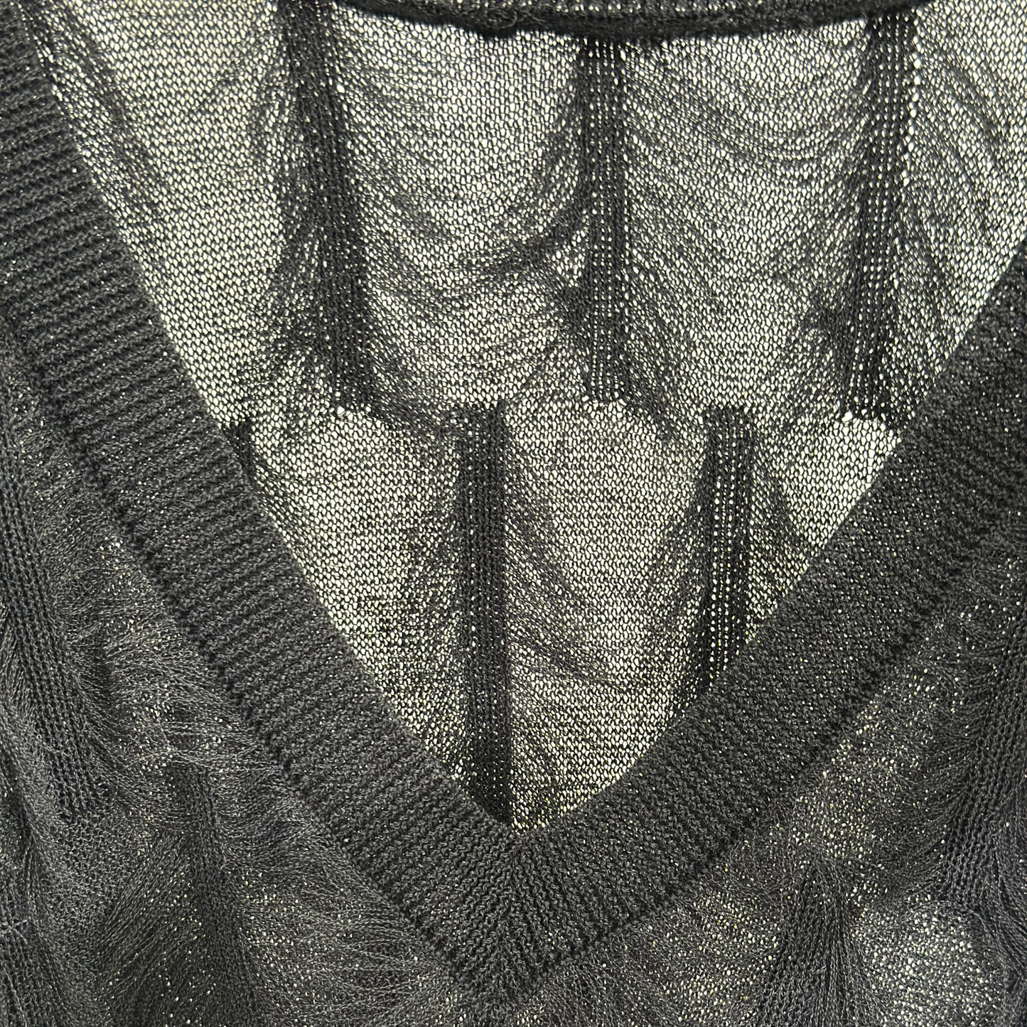 short tassel long vest