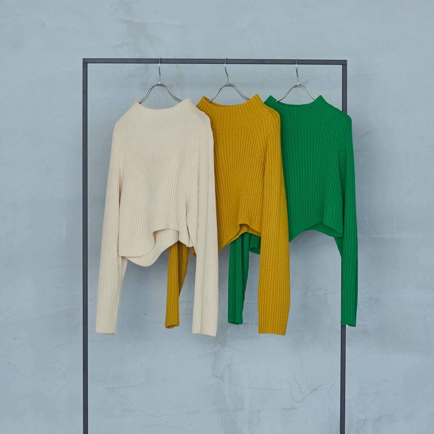 5-Gauge Asymmetric Ribbed Pullover