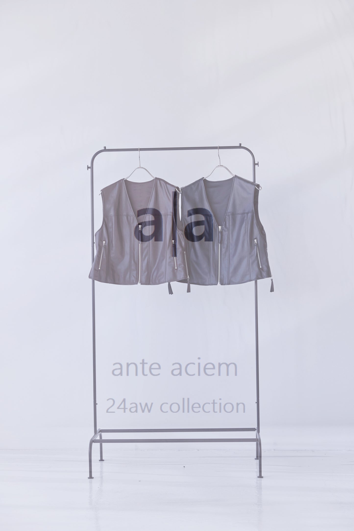 ECO Stretch Faux Leather Fabric Vest