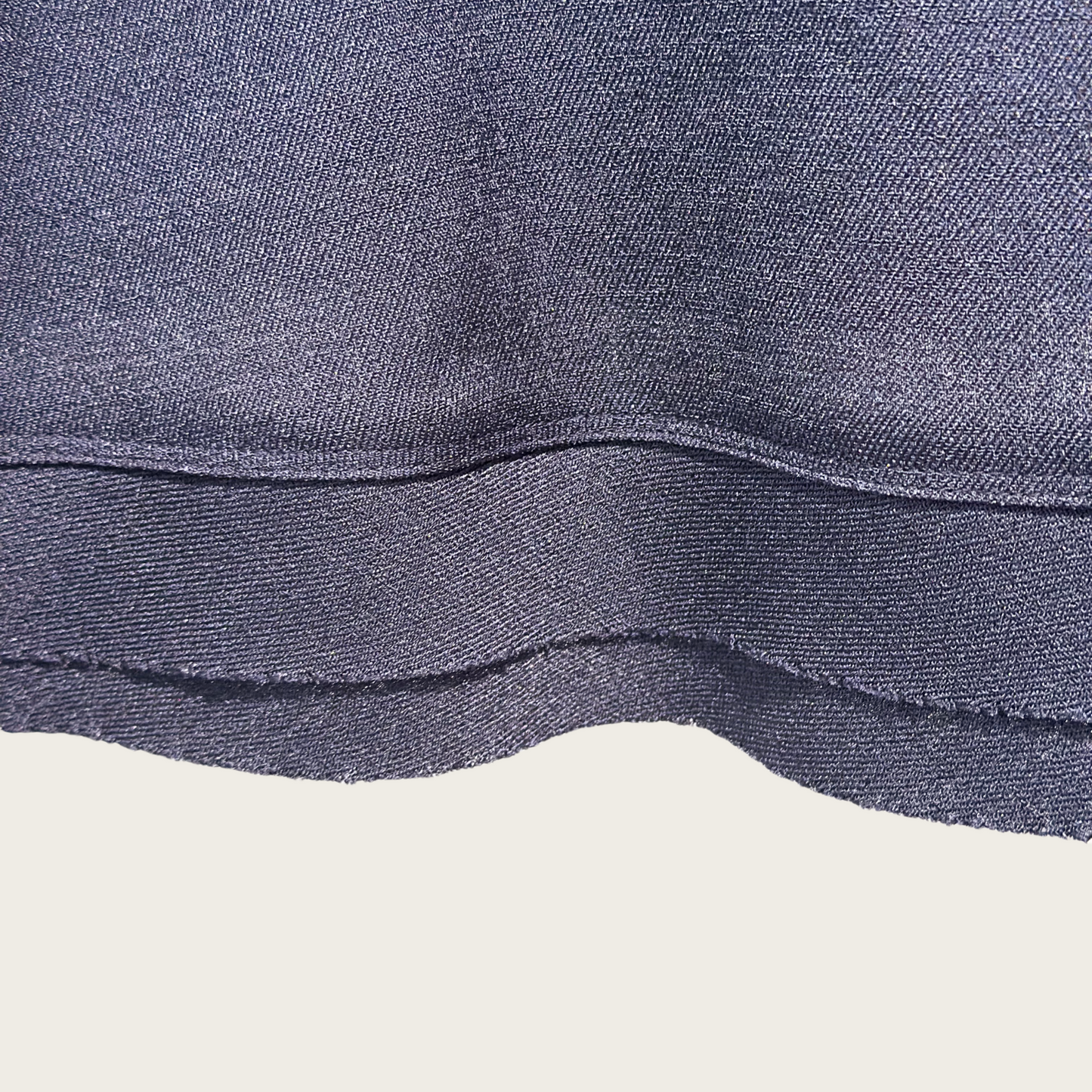 Japanese fabric Alicia Lino captain deep V-neck shirt