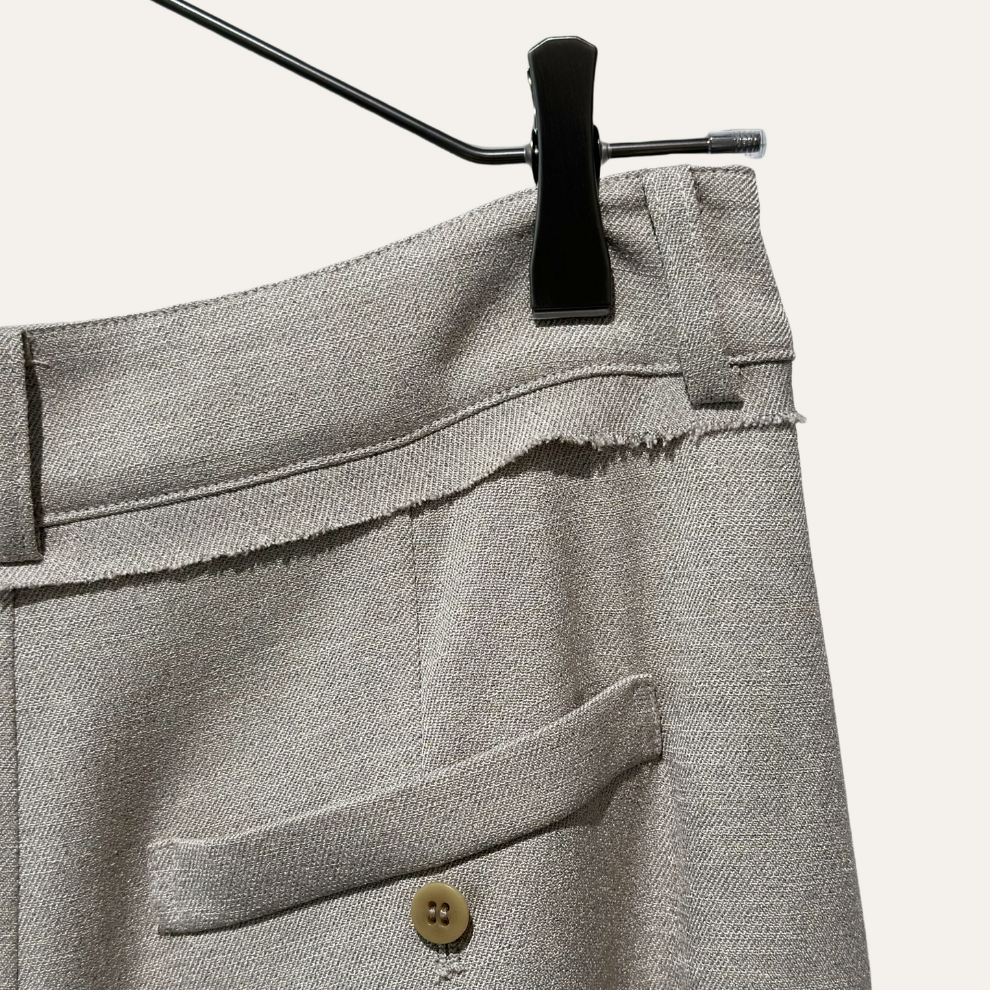 Japanese fabric Alicia Lino wide-leg casual pants