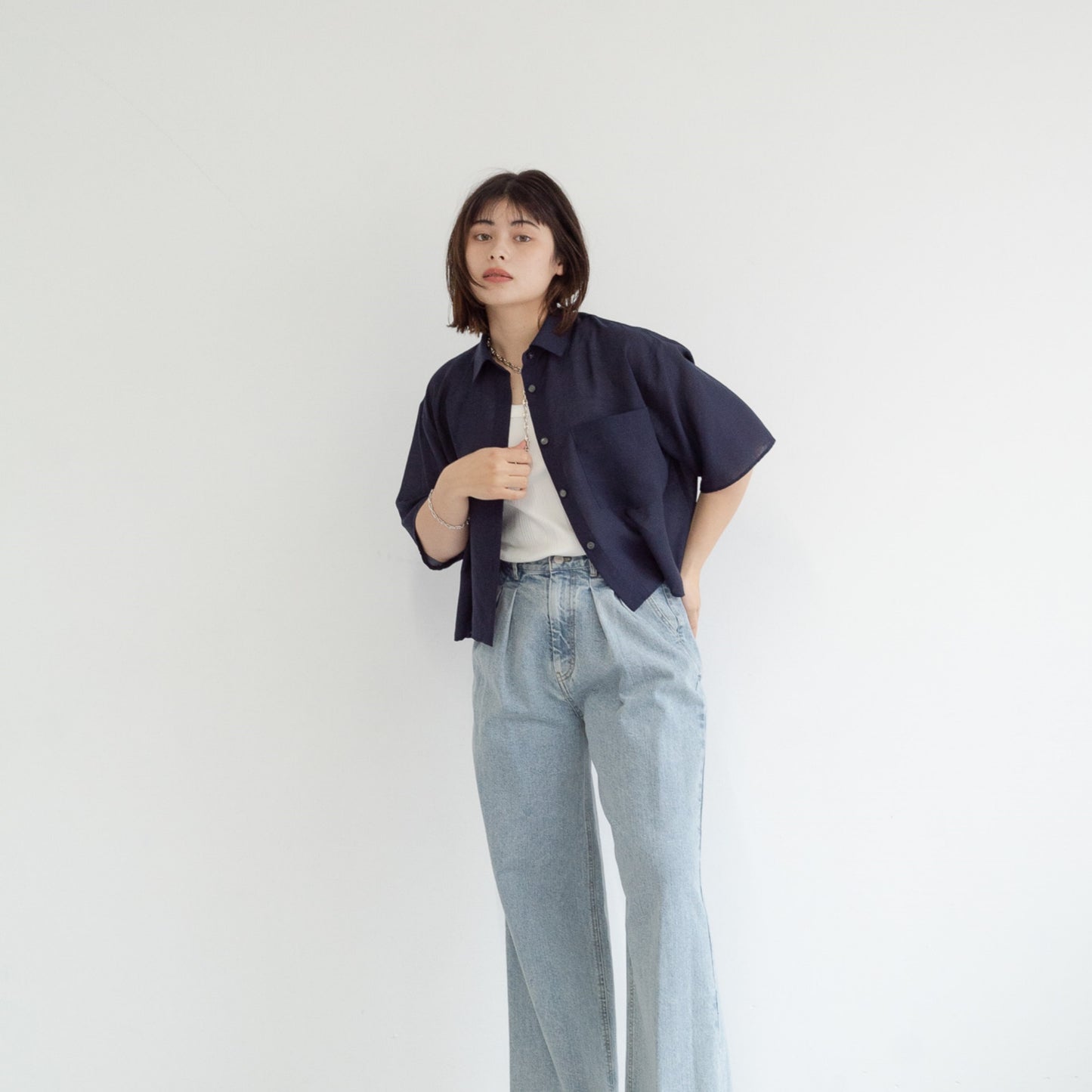 Smooth Bali yarn shirt