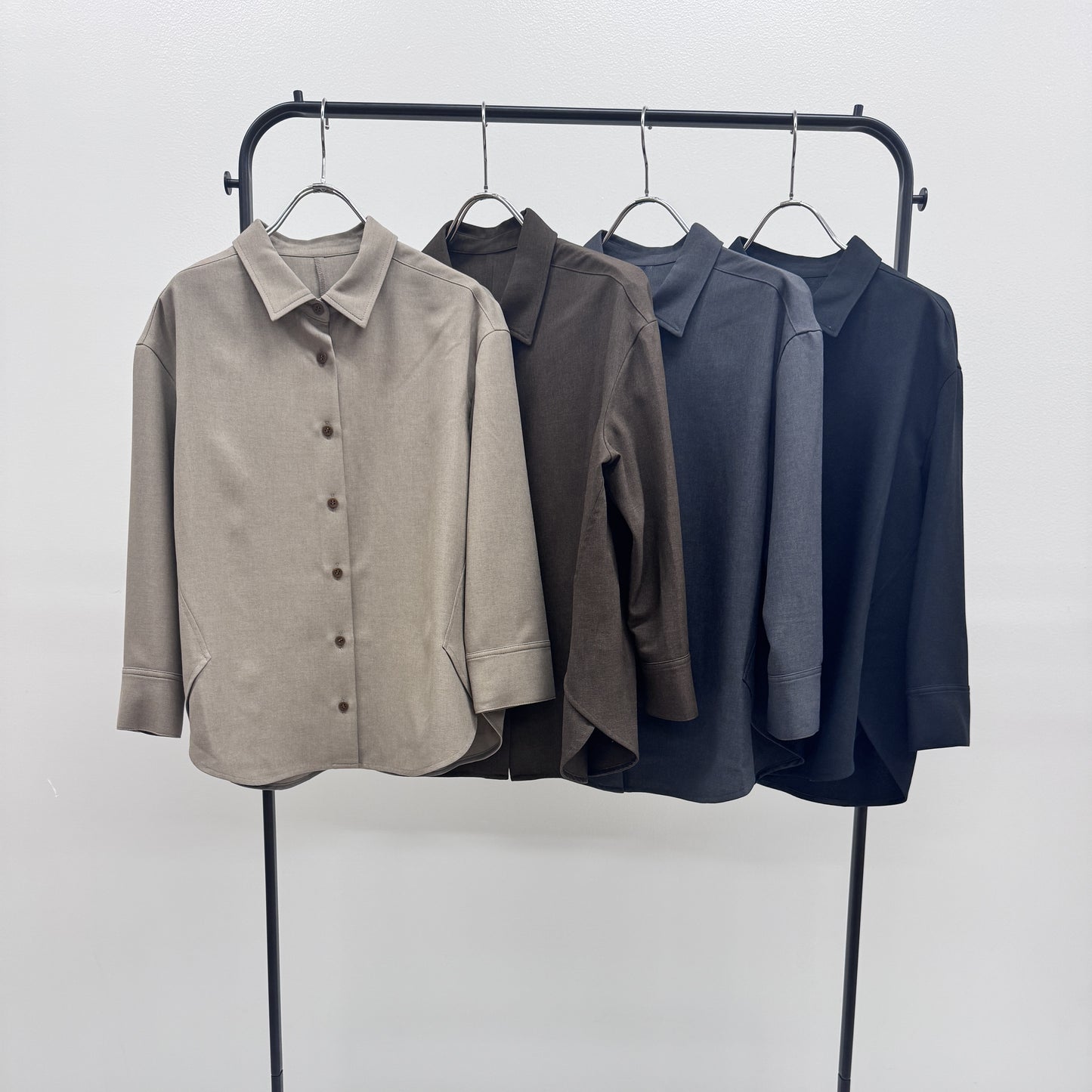 Washed Twill Blouse