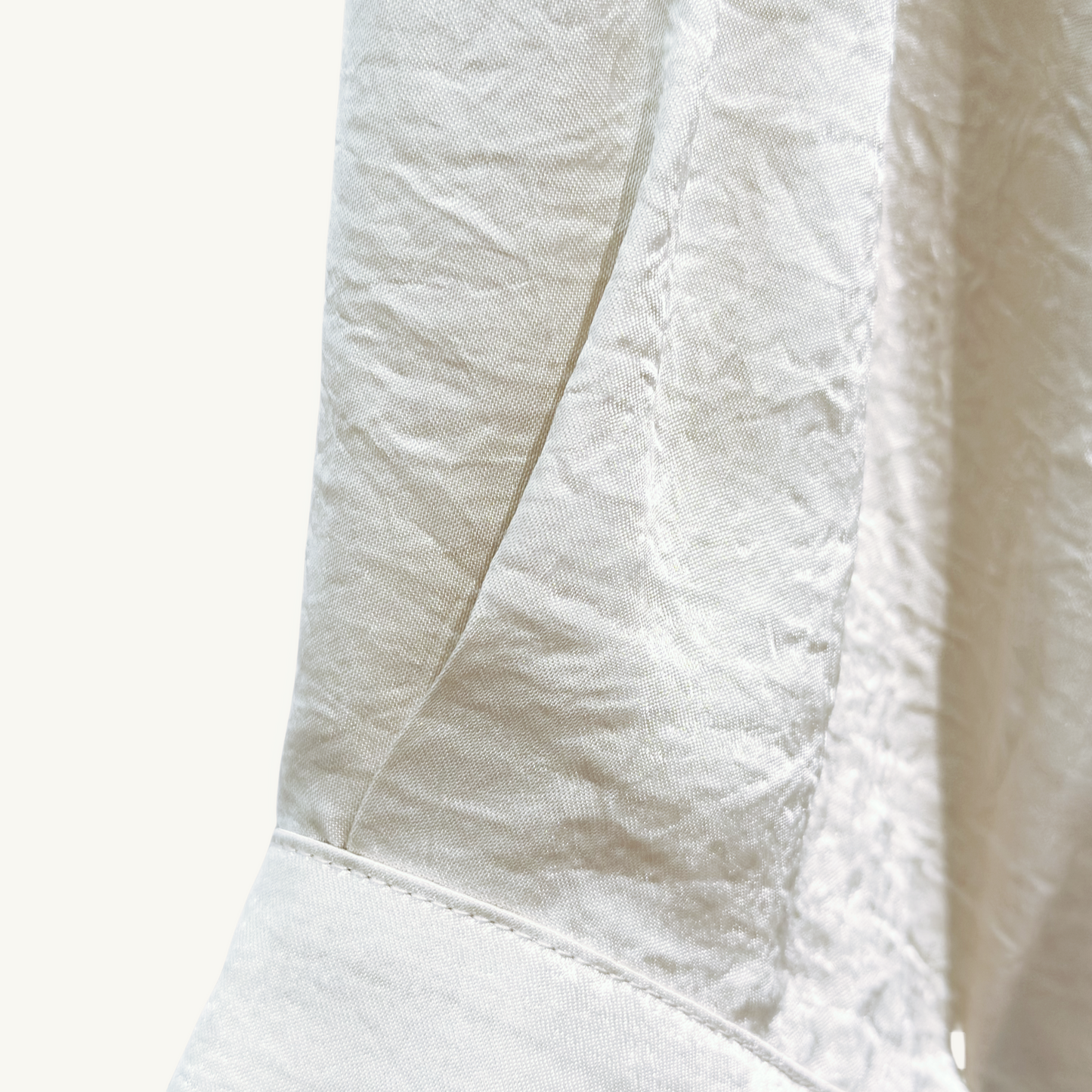 Acetate vintage satin shirt