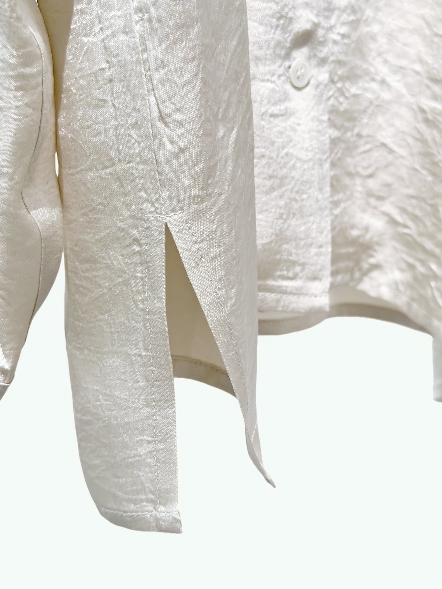 Acetate vintage satin shirt