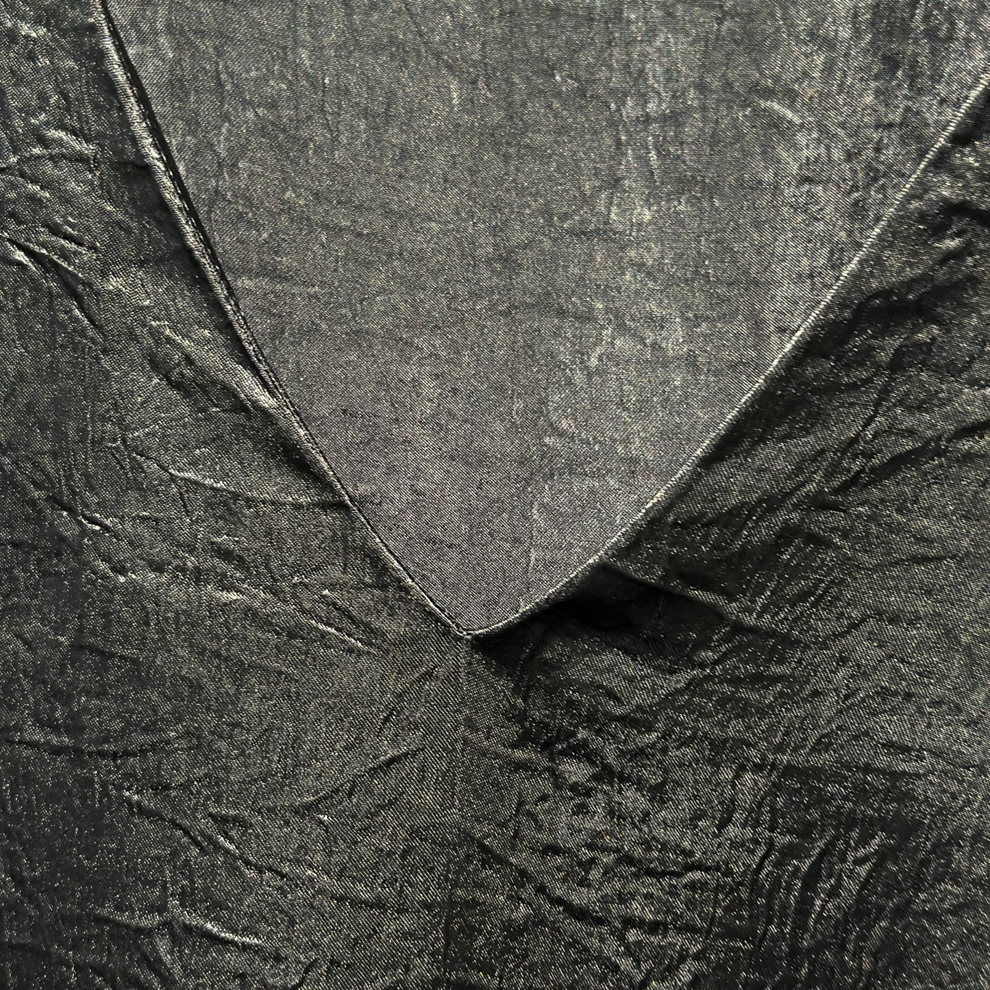 Acetate vintage satin vest