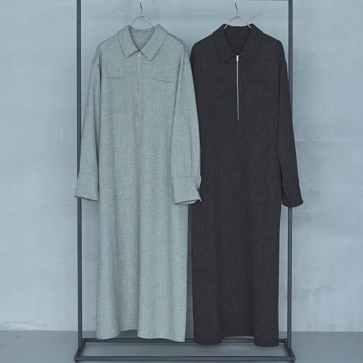 Polyester Stretch Shirt Onepiece