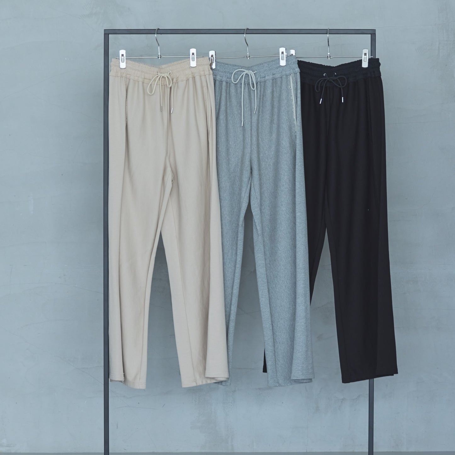 Cut-Off Jersey Pants UNISEX