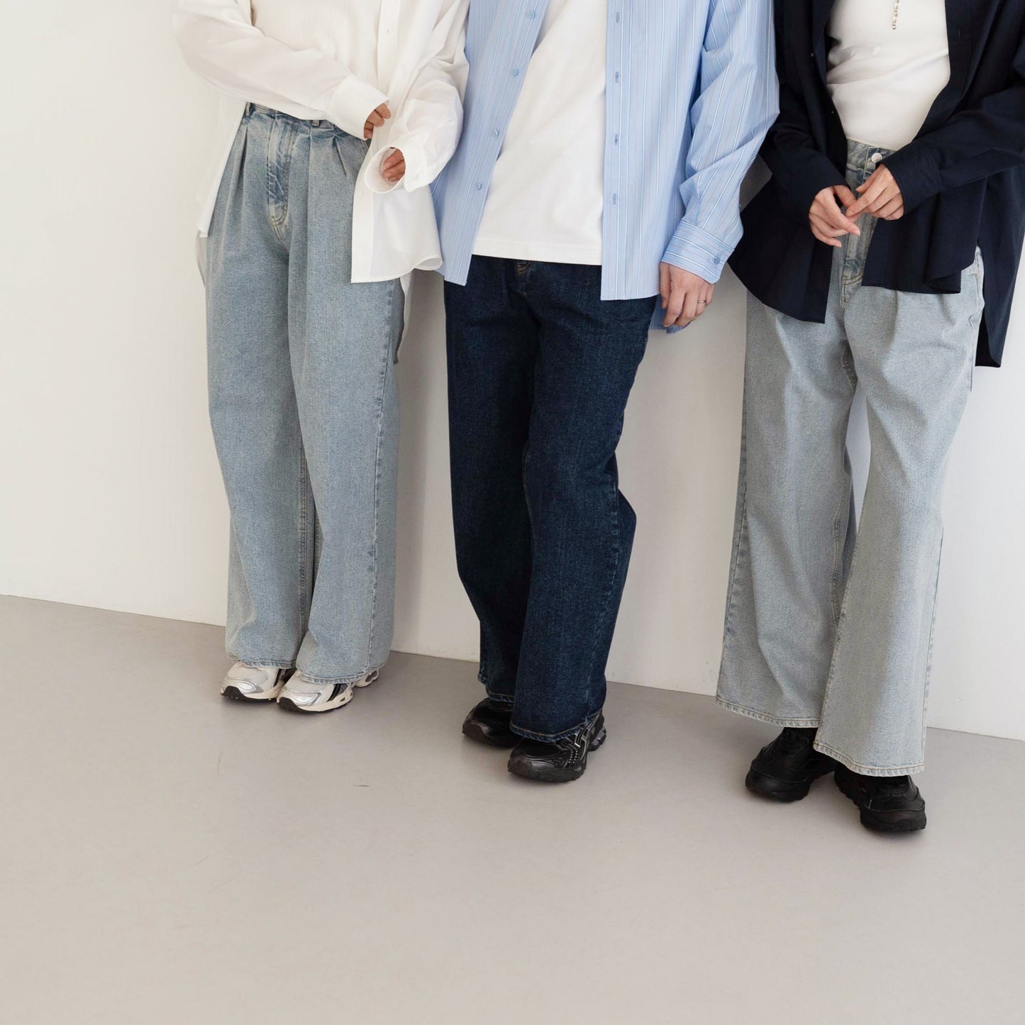KAIHARA DENIM Baggy Pants-Unisex