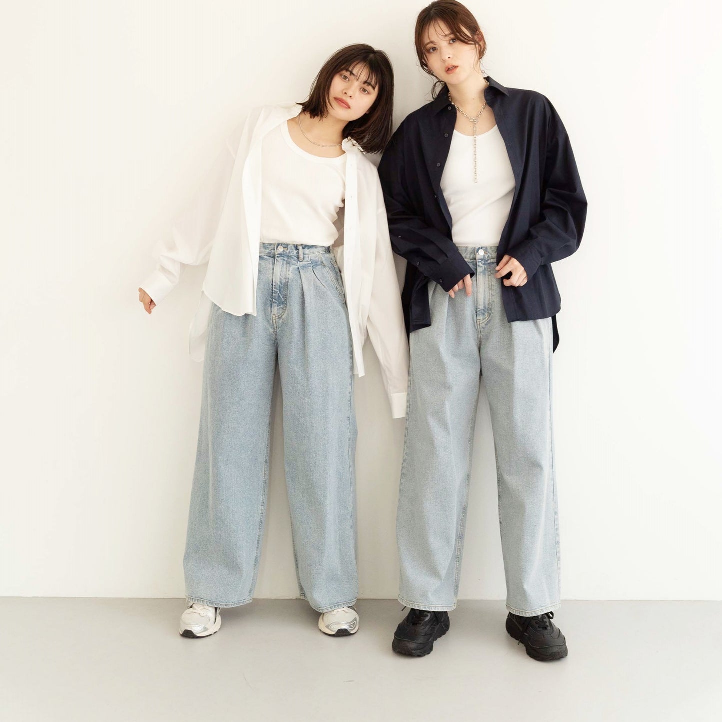 KAIHARA DENIM Baggy Pants-Unisex
